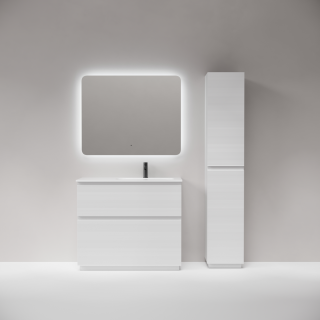 Тумба напольная под раковину Sancos Folk Floor FL100FRW правая 100 см Bianco